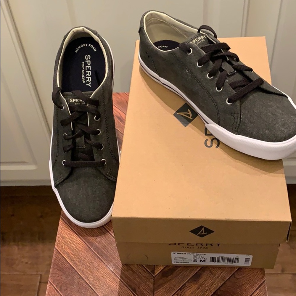 Sperry Striper II Lace To Toe Canvas Sneaker